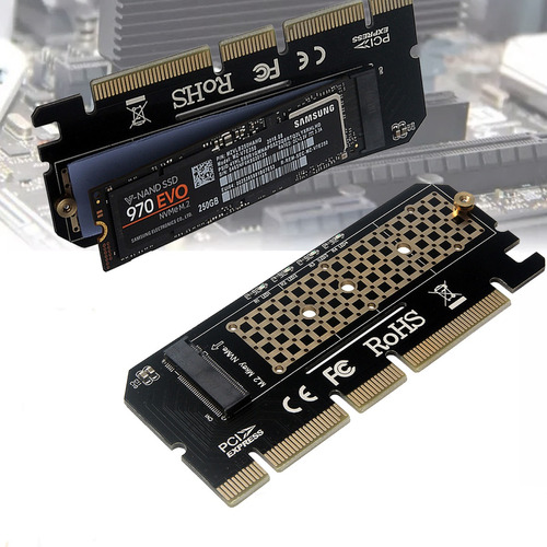 Adaptador M2 M.2 Nvme Ssd A Pcie 3.0 4x 8x 16x