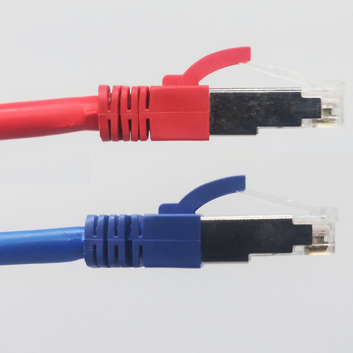 Satra 103090305 Patch Cord Cat6a S/ftp Lszh 3 Metros - Rojo