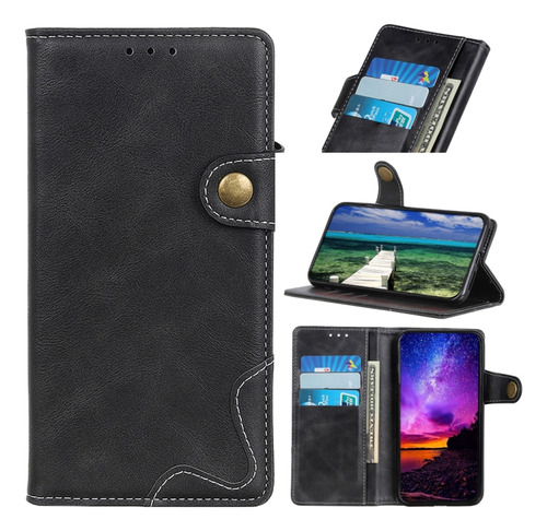 Calf Texture Leather Case For Nokia C200