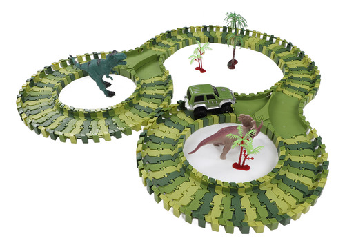 Pista De Carreras De Dinosaurios, Juguetes, Pistas Flexibles