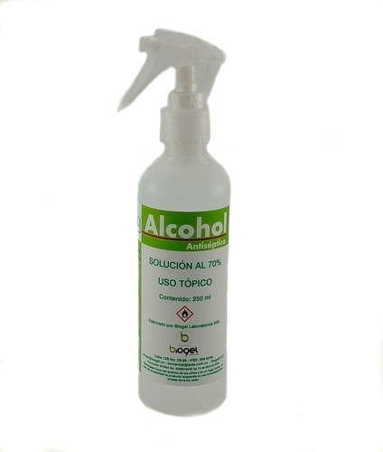 Alcohol Antisep 70% 1,0 Biogel 