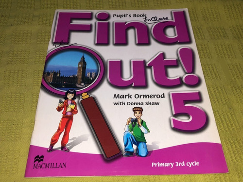 Find Ut! 5 Pupil's Book - Mark Ormerod - Cambridge
