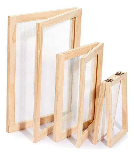 Marco De Madera Para Hacer Papel, Kit Creativo Para