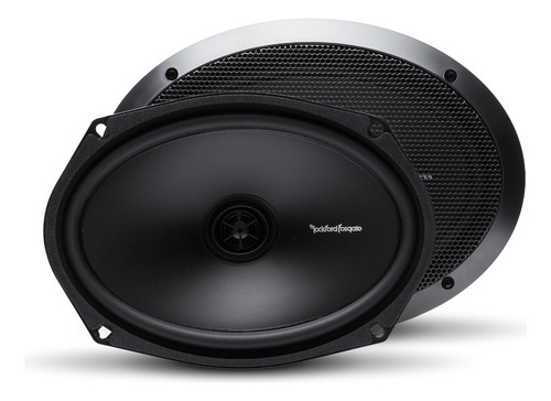 Par De Bocinas Rockford R169x2 6x9 130 Rms Registro Completo Color Negro