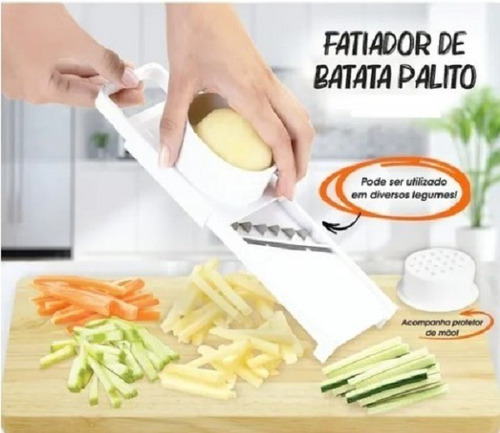 Fatiador Fritas Palito Abobrinha, Pepino Batatas