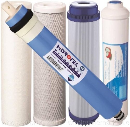 5 Pc Ósmosis Inversa Reemplazo Conjunto De Filtros De Ósmosi