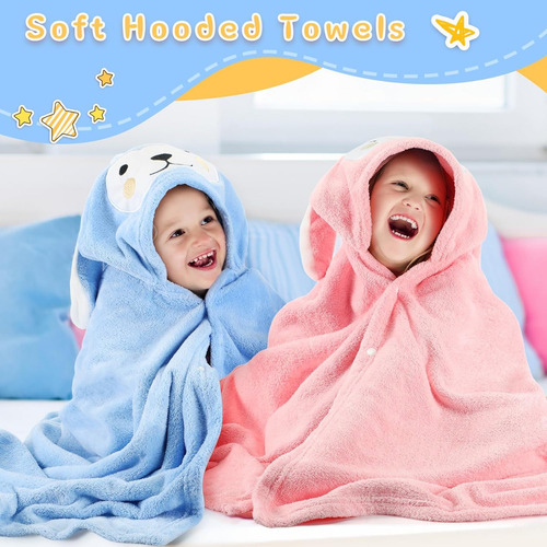 Toalla De Baño Para Bebé, 8 Piezas, Toalla Suave Con Capucha