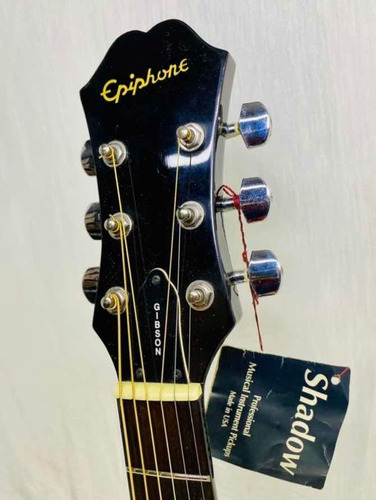 Raridade Violao EpiPhone Gibson Aj15e Shadow Novo Original