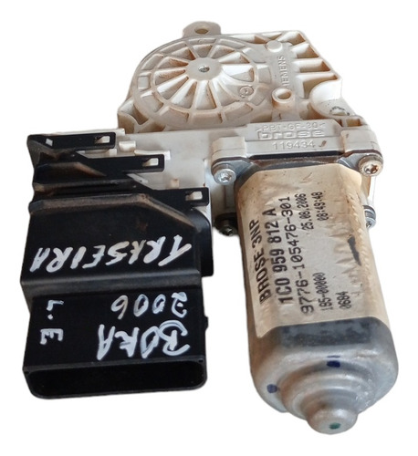 Motor Máquina Vidro Traseiro Direito Vw Bora Golf 2006-2014