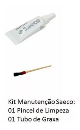 Imagem 1 de 1 de Kit Manutenção Saeco - 2 Itens Graxa E Pincel