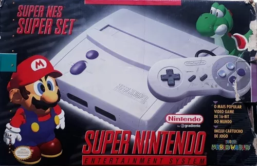 Super Nintendo todo Original na Caixa. Lance Livre. Aco