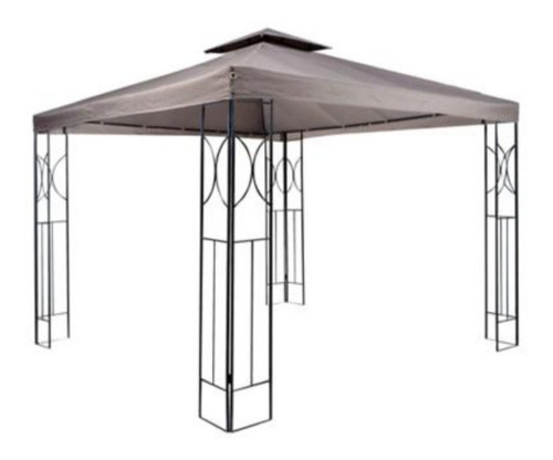 Imagen 5 de 5 de Toldo Pérgola Tabaco 3x3 Mt De Panel Doble