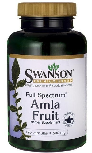 Full Spectrum Amla Fruit 500 Mg 120 Caps