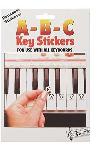 Abc Keyboard Stickers - Various, de Various. Editorial hal leonard en inglés