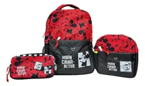 Comprar Kit Mochila Mickey Clásico Oficio Promo Lonchera Cartuchera