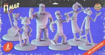 Comprar Miniaturas Cartoons Clássicos Para Rpg, Zombicide, D&d
