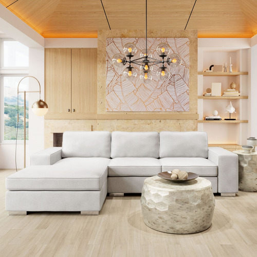 Sala Modular Brickell Blanco Këssa Muebles