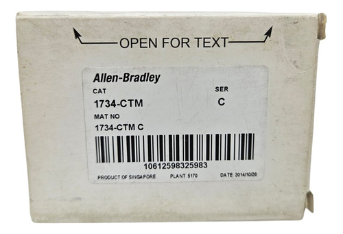 Allen Bradley 1734-ctm Modulo Terminal Original