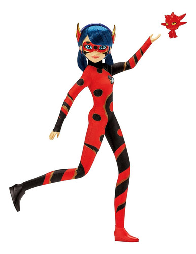 Miraculous Ladybug Figura Con Disfraz Muñeca Lady Bug