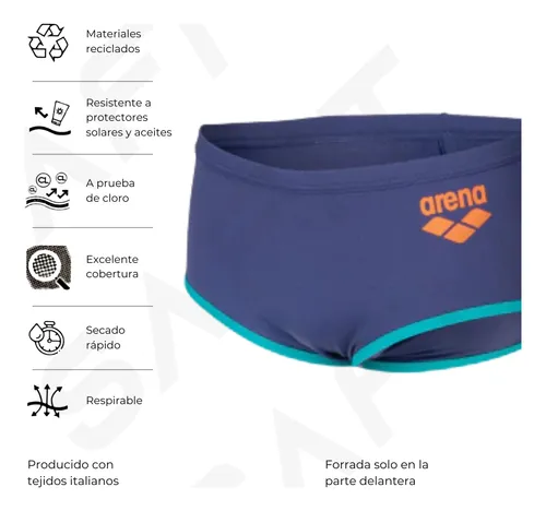 Zunga Short Hombre Resistente Cloro Arena