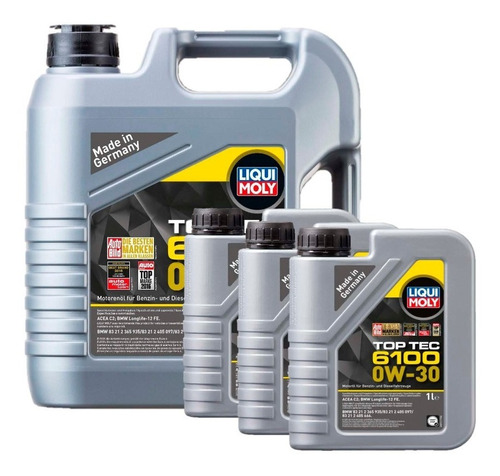 Aceite De Motor Top Tec 6100 0w30 Liqui Moly 7lts