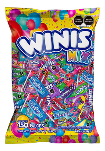 Winnis Bolsa De Dulces Piñatera De 1.6 Kg