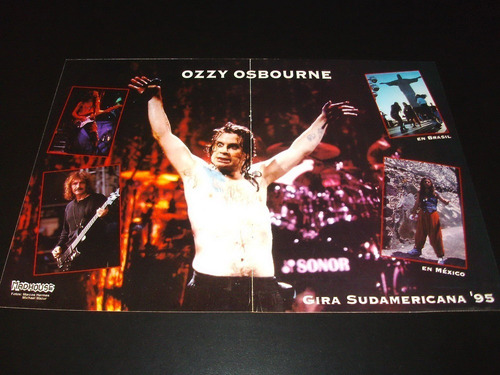 Poster Ozzy Osbourne * Down * 40 X 29 (f027)