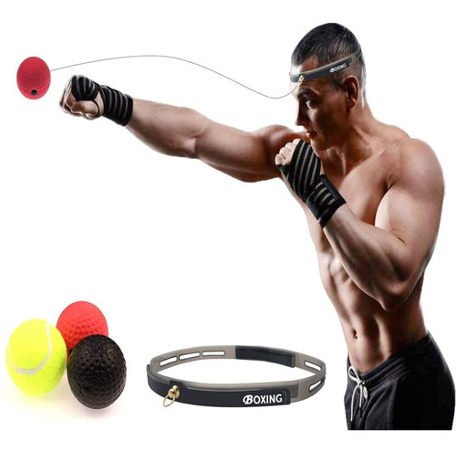 Set 3 Bolas De Boxeo Reflex Velocidad