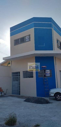 Imagem 1 de 12 de Salão Comercial Para Alugar Com 215 M² - Loteamento Remanso Campineiro - Hortolândia/sp - Sl0844