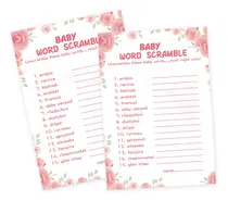 Comprar Juego De Baby Shower Oloutab 50 Juegos De Baby Shower Para C