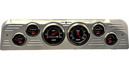 Dolphin Gauges 1966 Gmc Truck 6 Gauge Dash Cluster Panel Set