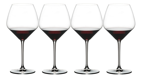 4 Taças Riedel Para Vinho Heart To Heart Pinot Noir 770ml