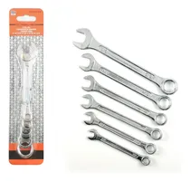 Comprar Kit Set Juego De 6 Llaves Combinadas Pulgadas Carros Motos