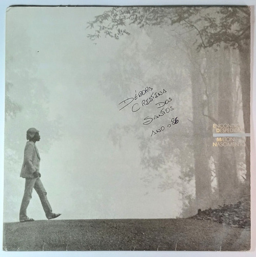 Lp Milton Nascimento - Encontros E Despedidas