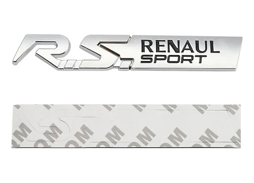 Emblema Renault Sport  Rs  Para Cajuela Clio, Megane