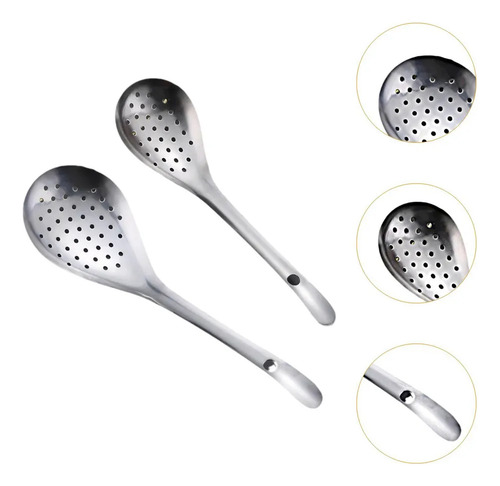 *espumador De Acero Inoxidable De 2 Piezas, Cuchara Ranurada