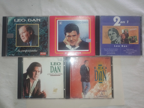 Cd Leo Dan Lote 5cd Onda Sandro Palito Favio Denis Iracund 