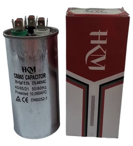 Capacitor De Marcha 55+5uf 370/440v