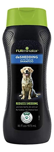 Shampoo Furminator Anti-caida 16 Oz Fragancia Aloe Vera Tono De Pelaje Recomendado Oscuro