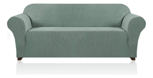 Funda De Sofá Princedeco Stretch 1 Pieza Sage Para 3 Plazas