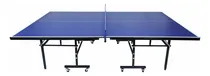 Comprar Mesa De Ping Pong Evolution Fitness Con Ruedas Color Azul