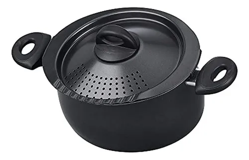 comprar Bialetti 07265 Oval 5.5 Quart Pasta Pot Con Filtro Tapa, Ant