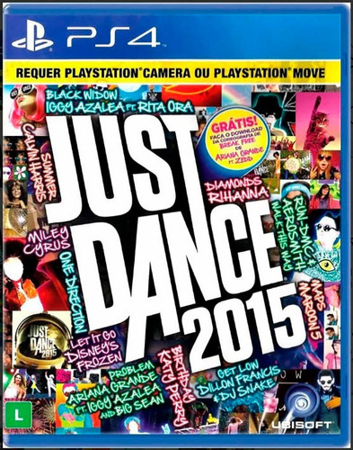 Just Dance 2015 Ps4 Mídia Física Reembalado