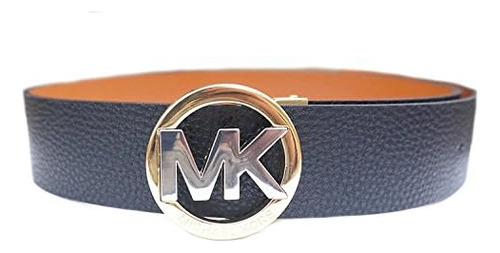 Mk Michael Kors Cinturón De Cuero Reversible Cinturón Dos To