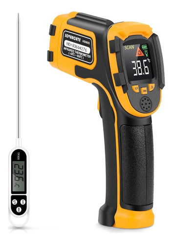 Termómetro Infrarrojo De Temperatura Láser Digital Sin Conta