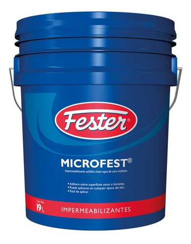 Fester Microfest 19l Emulsionado Base Agua