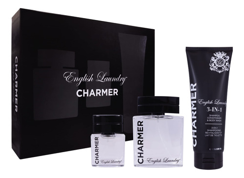 Charmer By English Laundry Eau De Parfum Para Hombre, Juego