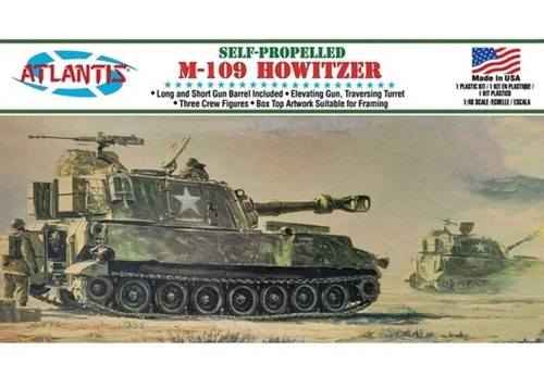 M-109 Self-propelled Howitzer 1:48 Scale Plastic Model Kit