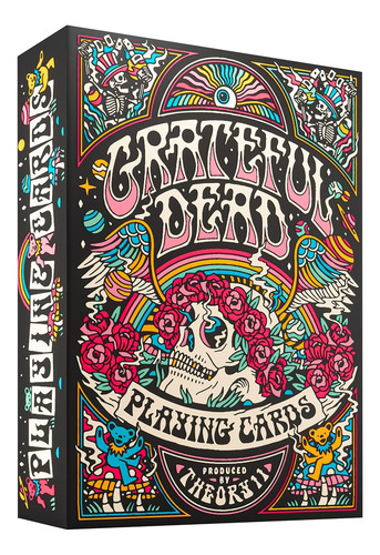 Teoría11 Baraja Prémium De Cartas Grateful Dead Con Ilustrac