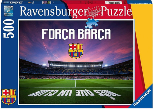 Puzzle Ravensburger 19942 - Fc Barcelona Camp Nou | 500 Piec